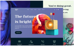 Aney – Vibrant Elementor Template Kit(m)