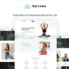 Aaryana Yoga - Helth & Fitness Ready to Use Elementor Kit(m) 3 42 10