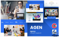 Agen - Agency Elementor Kit(m)