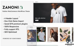 Zanoni - Fashion WooCommerce WordPress Theme