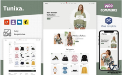 Tunixa - Minimalistic WooCommarce Fashion Store