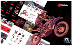 Trova Sports Motor Bike Shop WooCommerce Theme