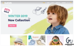 Sukids - Baby Shop & Kids Store WordPress . WooCommerce Theme