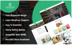 Supermarket Store WooCommerce Theme