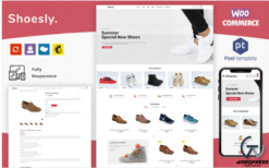 Shoesly - Footwear Shoes & Sports Fashion WooCommerce Template