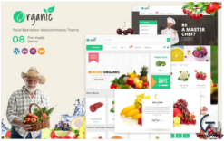 Organic - Food Elementor WooCommerce Theme