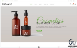 Orgamic - Organic Beauty Store & Natural Cosmetics WooCommerce Theme