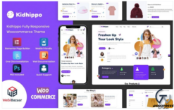 Kidhippo - Kids Toy & Cloth Multipurpose Woocommerce Theme