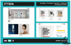 ITTEN - Art Gallery, Print Shop, Book Store WooCommerce Theme