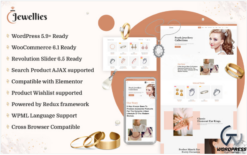 Jewellies - Online Jewellery Shopping Elementor Woocommerce Theme