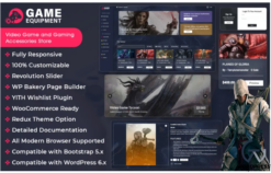 GameWorld - Video Game and Gaming Accessories Store Woocommerce Theme