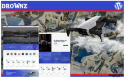 Drownz Drone Photography & Drown Shop WooCommerce Theme
