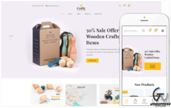 Crafty - A Clean, Minimalist WooCommerce Theme
