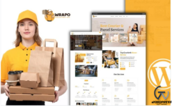 Wrapo Courier And Delivery Service WordPress Theme