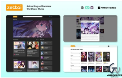 ZETTAI - Anime Blog and Database WordPress Theme