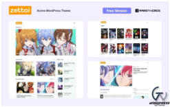ZETTAI - Free Anime WordPress Theme
