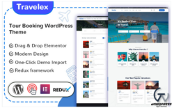 Travelex - Travel Booking WordPress Theme