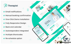 Therapist - Doctor Appointment Booking WordPress Theme