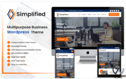 Simplified Multipurpose Business WordPress Theme