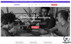 Softd - IT Solution Company Responsive WordPress Theme