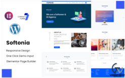 Softonia - IT and Business Consulting WordPress Theme