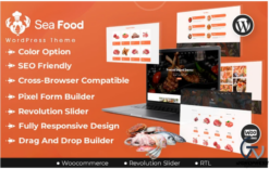 Seafood And Meat Store WordPress Theme