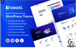 Saasi - Saas & Software Startup WordPress Theme