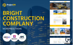 Projexon - Bright Construction Complany WordPress Theme