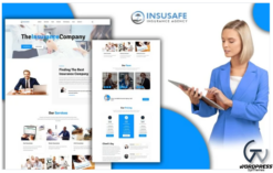 Powar-Insusafe Insurance Package One Page WordPress Theme