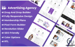 Online Advertising Agency WordPress Theme