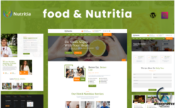 Nutritia - Nutrition WordPress Theme