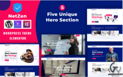 Netzen - Consulting, IT, Business WordPress Elementor Theme