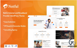 Netful - Internet and Broadband Provider WordPress Theme