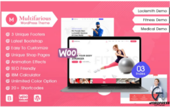 Multifarious - Multi-Concept Corporate WordPress Theme