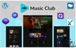 Music Club - Band | Party WordPress Theme