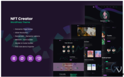 MyNFTs - NFT Creator WordPress Theme