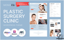 MonoVix - Plastic Surgery Clinic WordPress Theme