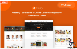 Mastary - Online Courses, LMS & Education Responsive WordPress Theme