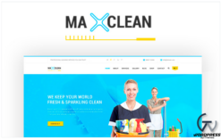 MaxClean - Cleaning WordPress Theme