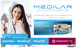 Medilar - Fast & Clean Medical & Health Clinic Wordpress Theme