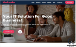 Maheda Creative Agency WordPress Theme