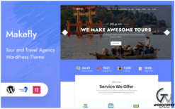 Makefly - Tour and Travel WordPress Theme