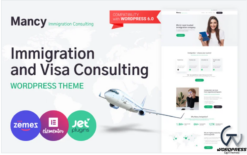 Mancy - Immigration and Visa Consulting WordPress Theme