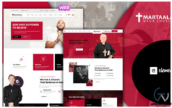 Martaala Chapel Elementor WordPress Theme