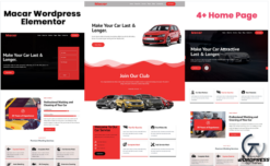 Macar Car Wash And Repair WordPress Theme