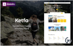 Ketfa – Tour and Travel Agency WordPress Theme