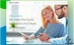 Innovation Rival Business Corporate WordPress theme