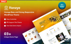Honeye - Bees and Honey Responsive WordPress Theme