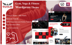 GymLab Premium Wordpress Theme