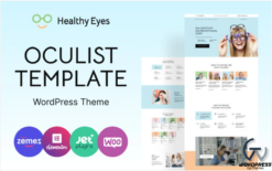 HealthEyes - Optician WordPress Theme